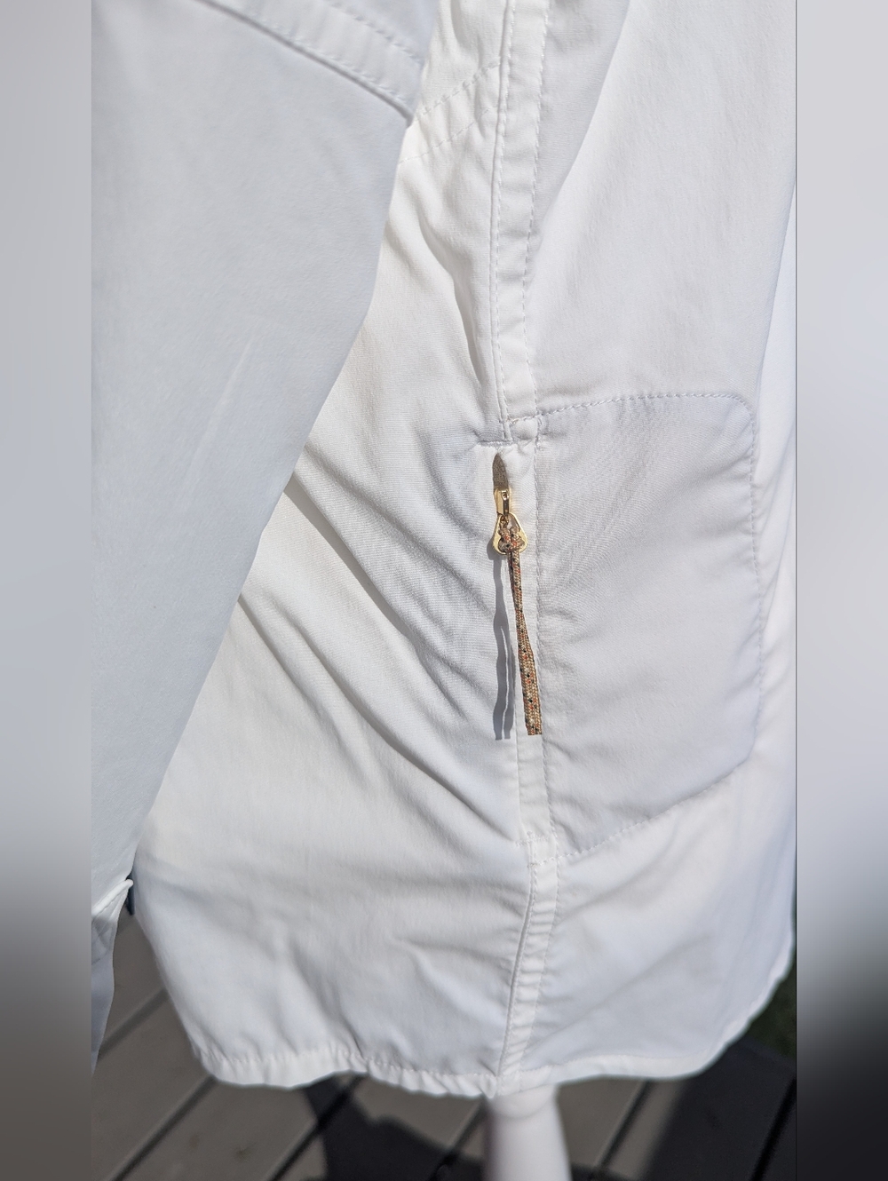 REI Sahara Long Sleeve Shirt Solid White - Picture 8 of 14